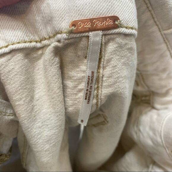 Free People Splendor In The Grass Skirt Paperbag Size 0 - Picture 8 of 9